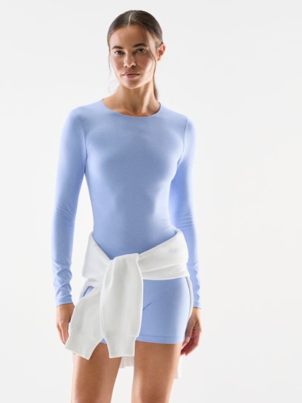 Aritzia BUTTER Essential Longsleeve dayflower blue